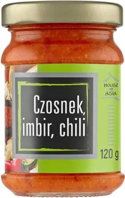 Productafbeelding van Pasta met knoflook, gember en chili, 120 gram