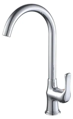 Productafbeelding van Draaibare Dubbele Keukenkraan voor Warm en Koud Water