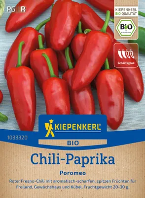 Artikelbild 2 von 'BIO Chili-Paprika Poromeo' aus der Kategorie Chilisamen