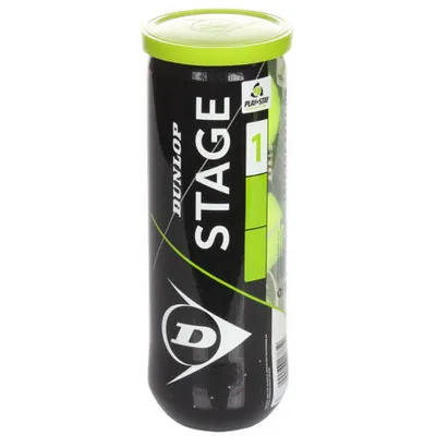 Obrázek produktu pro Dunlop Stage 1 Green Mini tenisové míče balení 3 ks
