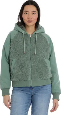 Produktbild von Ragwear Talianita - Damen Fleecejacke, Größe:S, Farbe:dusty green