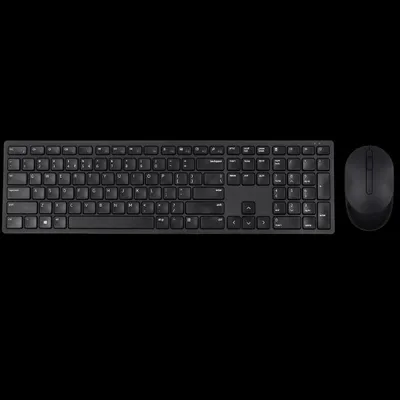 Immagine prodotto di Dell Pro KM5221W - Set di tastiera e mouse - Senza fili - 2,4 GHz - QWERTY - Internazionale USA - Nero - con 3 anni di NBD A