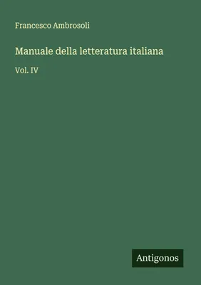 Produktbild von Handbuch der italienischen Literatur