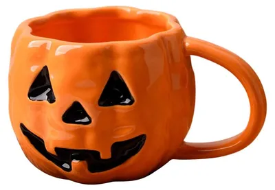 Immagine prodotto di Elzusha - Tazza da caffè a forma di zucca, divertente
