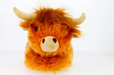 Produktbild von Witzige Hausschuhe Stier Büffel Gr. 41/42