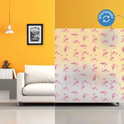 Immagine prodotto di DIMEXACT - DIMEXACT decoli Electrostatic Film dépoli à orchidée, da 1,20 m x 5 m, in roll -120 cm x 5 m - en Rouleau