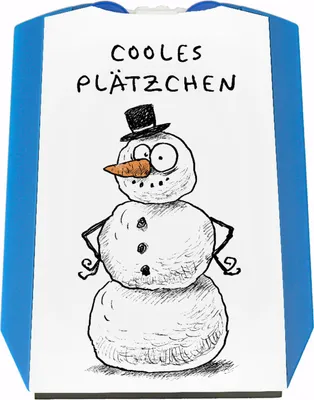 Produktbild von Cooles Plätzchen Parkscheibe mit Schneemann