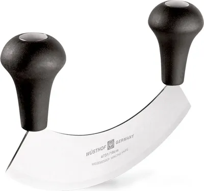 Produktbild von Wüsthof Wiegemesser / Mincing Knife Schneiden / Cutting 18 cm 1069501302 – EAN 4002293116815 – Art.-Nr. 2023062934