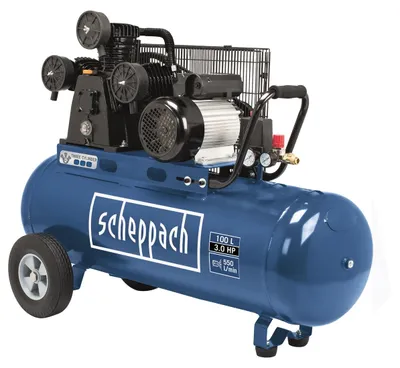 Produktbild von Scheppach Druckluft Kompressor HC550TC 10bar 100L Riemenantrieb 3-Zylinder 230V