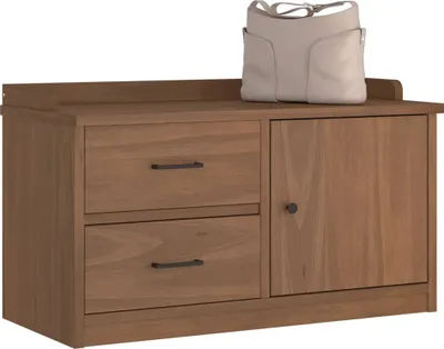 Produktbild von Flurbank SANDNES 87x40x50 cm Massivholz Kiefer, Sitzbänke DesignMöbel