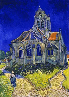 Produktbild von ENJOY Puzzle Vincent Van Gogh: Kirche von Auvers-sur-Oise 1000 Teile
