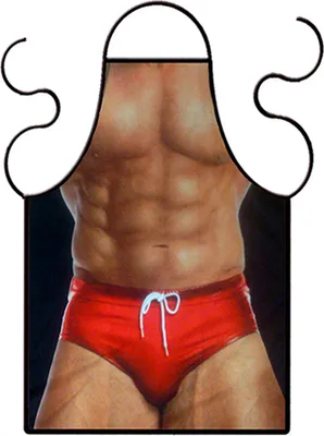 Produktbild von Schürze Sexy Mann in Badehosen