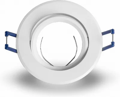 Produktbild von Deckeneinbaurahmen schwenkbar Weiß 16302-3 Ø 68mm