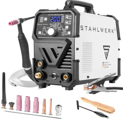 Produktbild von STAHLWERK Kombi-Schweißgerät DC WIG 200 Puls Pro 2 in 1