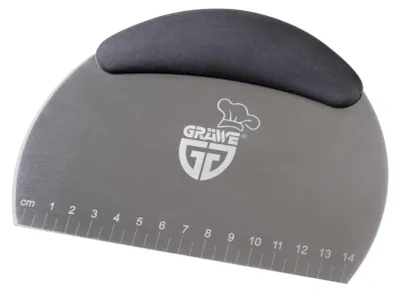 Produktbild von GRÄWE Teigschaber Edelstahl 18/10, 14 cm