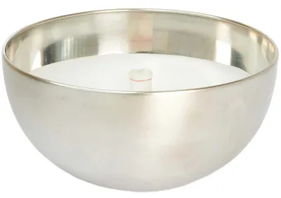 Image de VIVANNO Bougeoir d'extérieur en acier inoxydable SOPLAR Bougeoir, acier inoxydable brossé - 24 x 12 cm