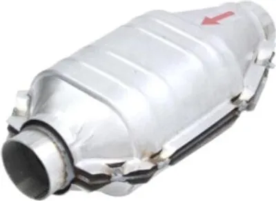 Produktbild von JMJ 2-55MET Euro 2 Universal Katalysator Kat Oval Ø55mm bis 2000ccm bis 2000ccm