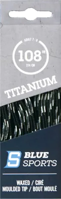 Produktbild von BLUE SPORTS Titanium/Elite Schnürsenkel gewachst (1 Paar)