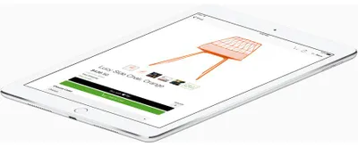 Produktbild von Apple iPad Pro, 24,6 cm (9.7"), 2048 x 1536 Pixel, 32 GB, iOS, 444 g, Silber