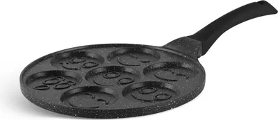 Produktbild von Pfannkuchenpfanne – Keramik-/Marmorbeschichtung – 26 cm – 7 Tassen