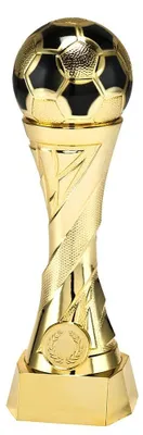Image de Trophée de football en or et en argent