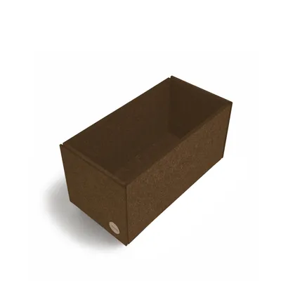 Produktbild von Aufbewahrungsbox CLEAN Filz 36,5 x 18 x 20 cm ohne Deckel in hellbraun meliert
