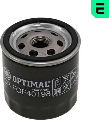 Produktbild von Ölfilter OPTIMAL OP-FOF40198 Anschraubfilter für ALFA ROMEO 147 (937) für FIAT Panda Schrägheck (141)