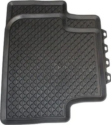 Produktbild von Original VW Tiguan 2016-2024 Allwetterfußmattenset, hinten schwarz