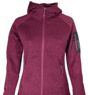 Productafbeelding van LHOTSE Kayla dames fleecejas, roze, maat S