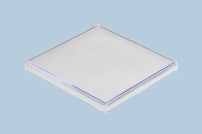 Produktbild von Hünersdorff Deckel für Einsatzbox PS, 108 x 108 mm glasklar