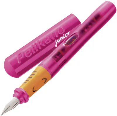 Produktbild von Pelikan 970970, Pink, Kartuschenfüllsystem, Edelstahl, Linkshändig, Box, 1 Stück(e)