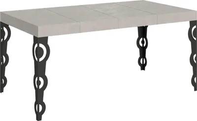 Obrázek produktu pro Rozkládací stůl 120/224x90 cm Karamay Premium cashmere antracitové nohy