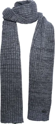 Produktbild von Eisglut langer Strickschal Dylang mit Wollanteil