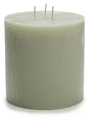 Produktbild von Rustik Lys Rustikale Stumpenkerze – Eukalyptus – 15 × 15 cm