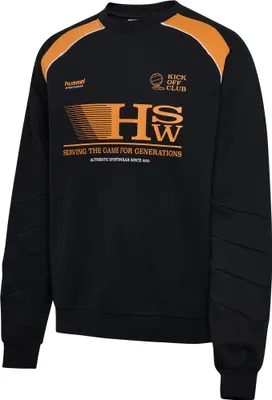 Image de Hummel Hmloversized Crew Hsw - noir, taille : M