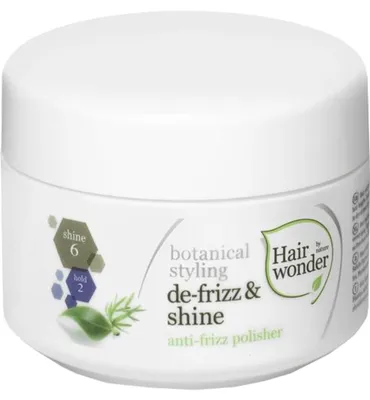 Productafbeelding van Hairwonder Botanical Styling De Frizz & Shine (100 ml)
