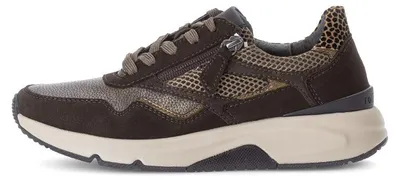 Produktbild von Gabor - Rollingsoft - Damenschnürer -Samt/Mesh - bronce/mocca 7689644 (7,5/bronce/mocca)