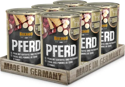Image de BELCANDO® Cheval avec pommes de terre et panais 6x 400g
