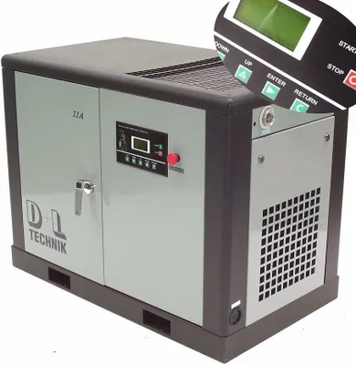 Produktbild von Schraubenkompressor 11 kW Luft Kompressor 1000L 13 bar Schraubenverdichter 05133
