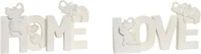 Obrázek produktu pro Dekorativní figurka Home ESPRIT White Oriental 25 X 5 X 13 CM (2 ks)