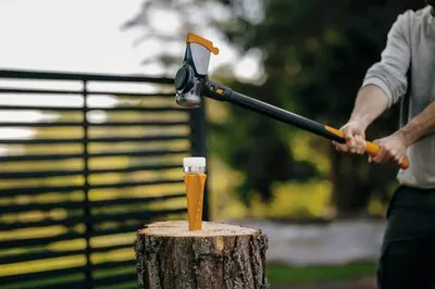 Produktbild von Fiskars 120021 Dreh- Spaltkeil SAFE-T
