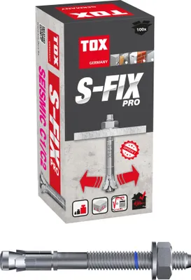 Produktbild von TOX  Bolzenanker S-Fix Pro M8x75/9 (100 Stk.), 04010210