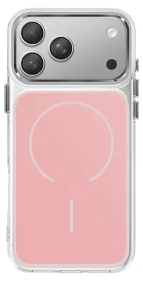 Produktbild von Avizar, Ultra-robuste MagSafe Hybrid-Hülle iPhone 17 Pro, Rosa