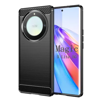 Produktbild von Carbon Hülle für Honor Magic5 Lite 5G Handyhülle Back Cover Handy Tasche Bumper