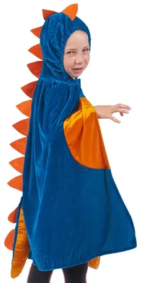 Produktbild von Dino Kostümumhang für Kinder in Blau - Einheitsgröße