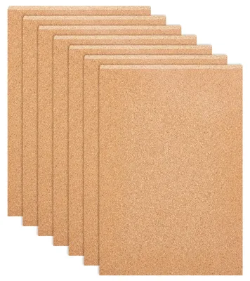 Korkplatten 30x21 cm, 8,5 mm, selbstklebend, 4 Stück