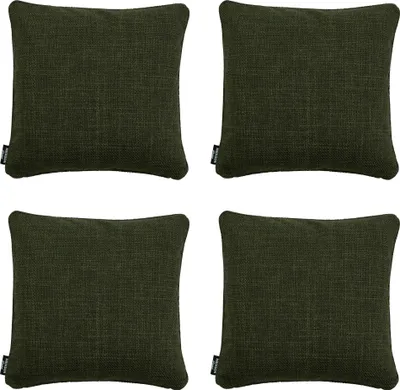 Produktbild von Madison – Nola grünes Dekokissen – 45 x 45 x 10 cm – 4er-Set