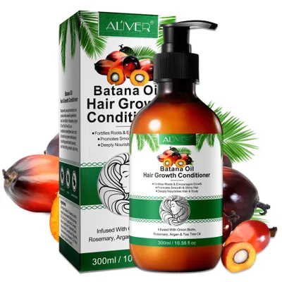 Immagine prodotto di Balsamo per capelli Balsamo per capelli all'olio di rosmarino Batana Cura dei capelli Crescita dei capelli Vegan, 1x 300ml