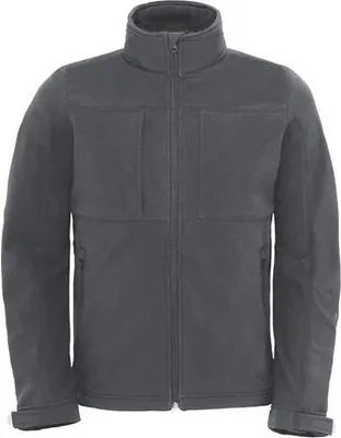 Produktbild von Herren-Softshell-Jacke grau Gr.XL