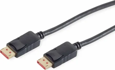 Zdjęcie produktu dla S-CONN DISPLAYPORT CABLE Kabel Displayport 1.4 Kabel 8K 1,0 m (10-70025)